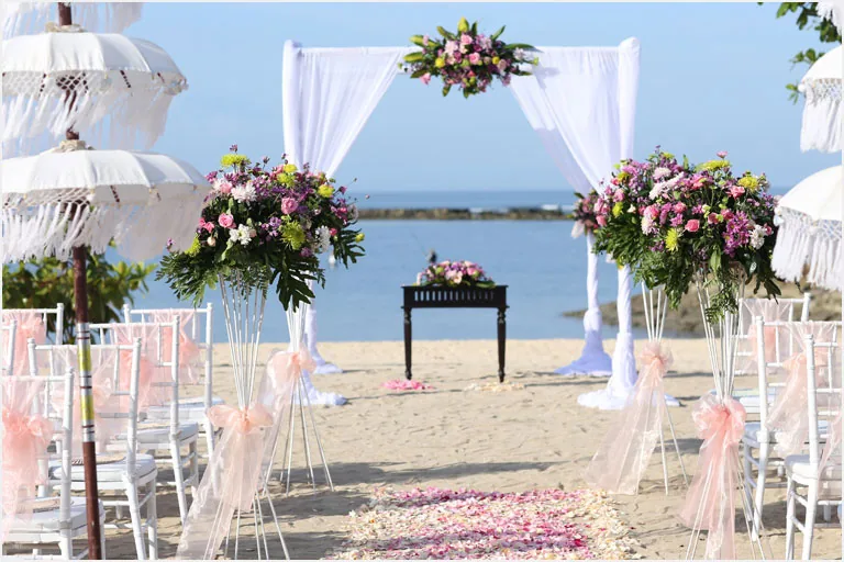 Evento privado en la playa